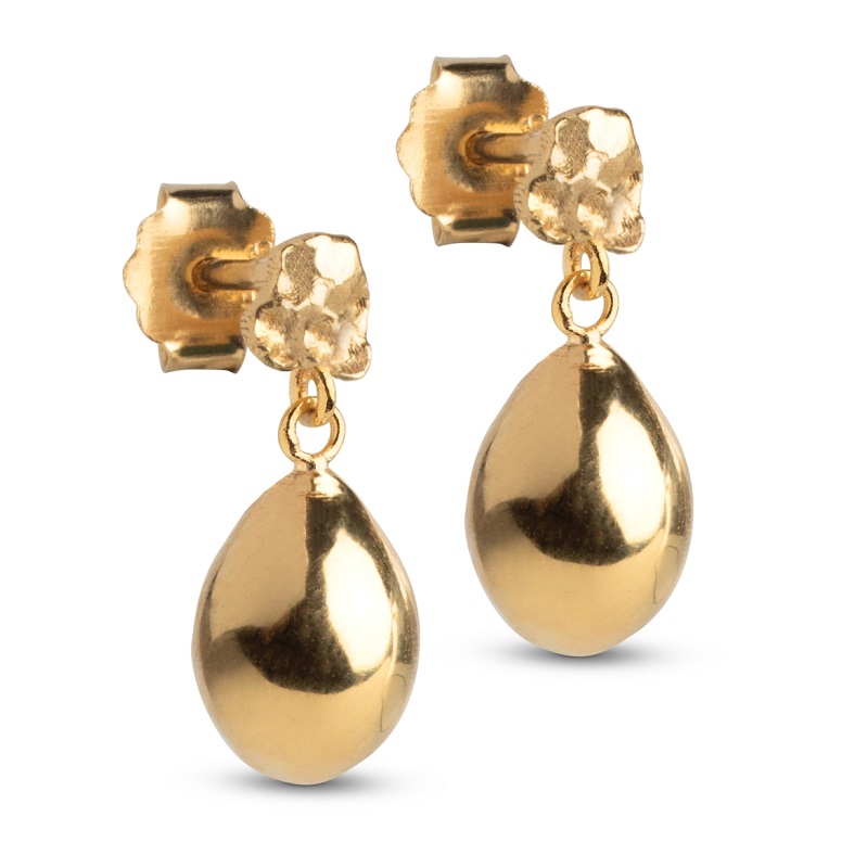 Enamel Poe øreringe E385GM