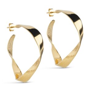 Enamel Scarlet Large øreringe E365GM