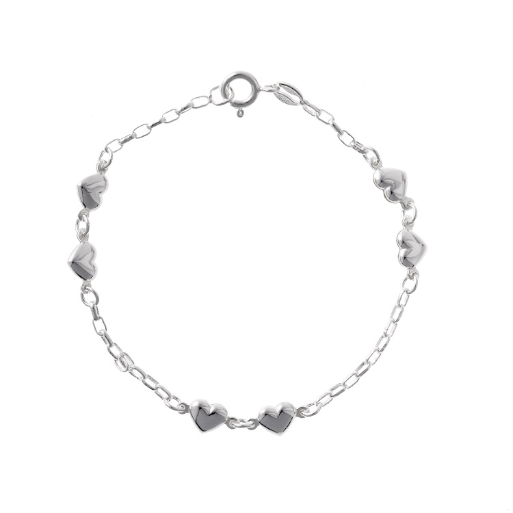 Lund Copenhagen armbånd til barn med hjerter 9740316