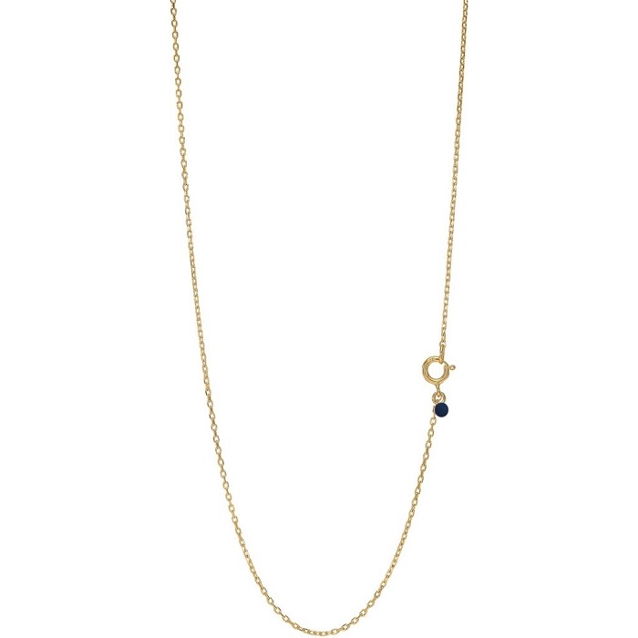 Enamel Copenhagen Halskæde Letter 45 cm forgyldt