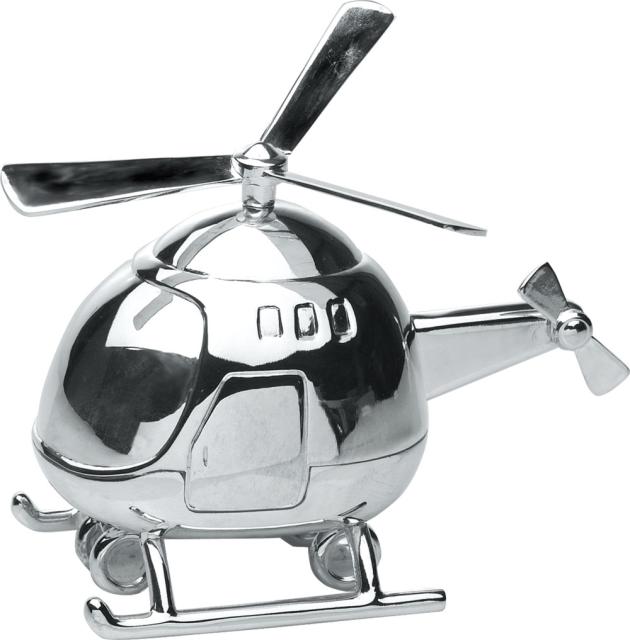 Nordahl Forkromet sparebøsse helikopter 92015285205