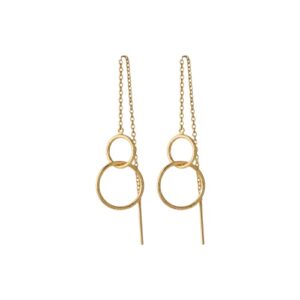 Pernille Corydon Double Plain øreringe E-239-GP