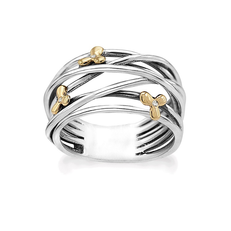 Rabinovich ring Golden Flower 74017650