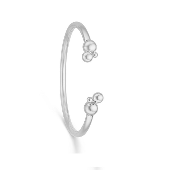 Randers Sølv armring med svingbar lås 245602