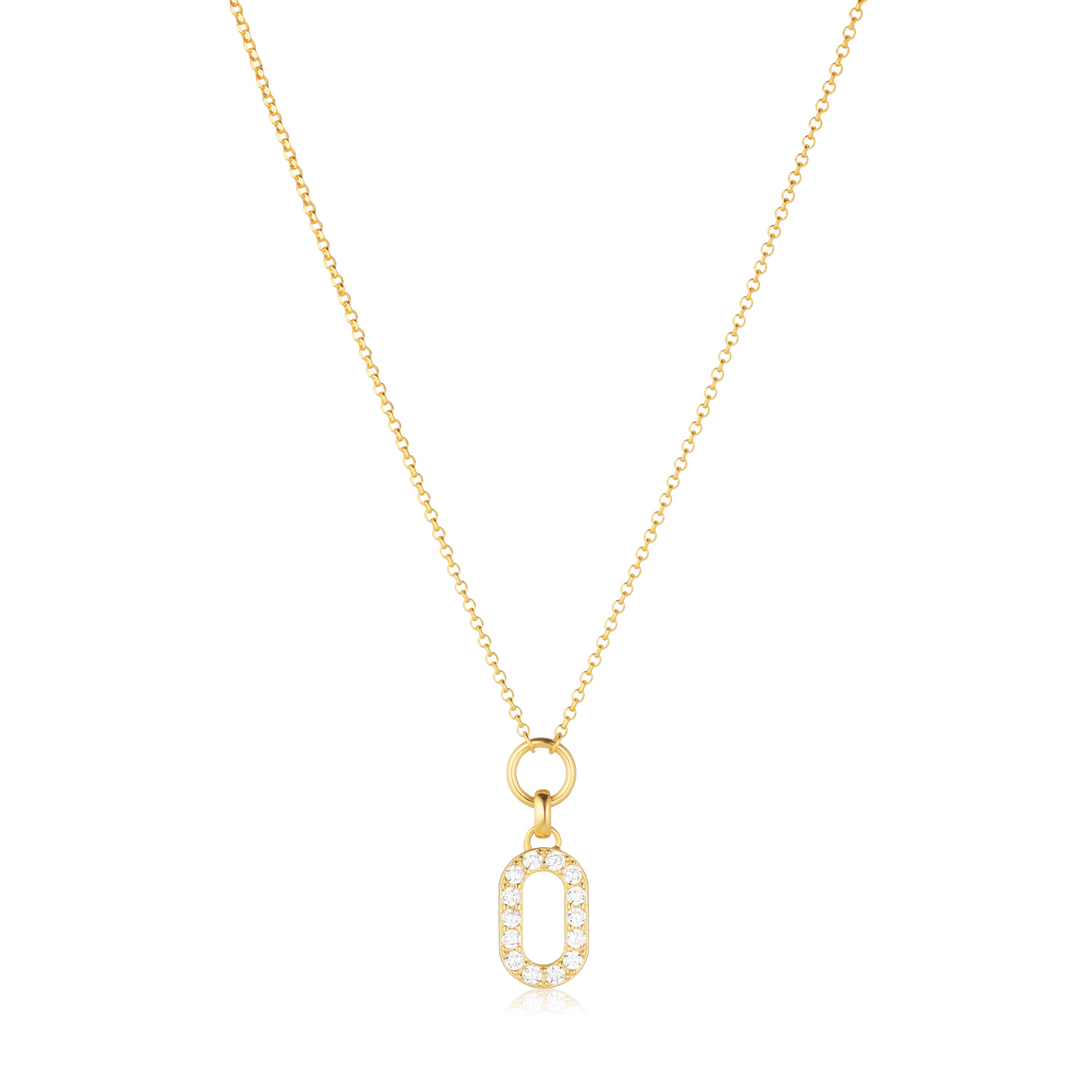 Sif Jakobs Capizzi Piccolo halskæde SJ-N42230-CZ-YG