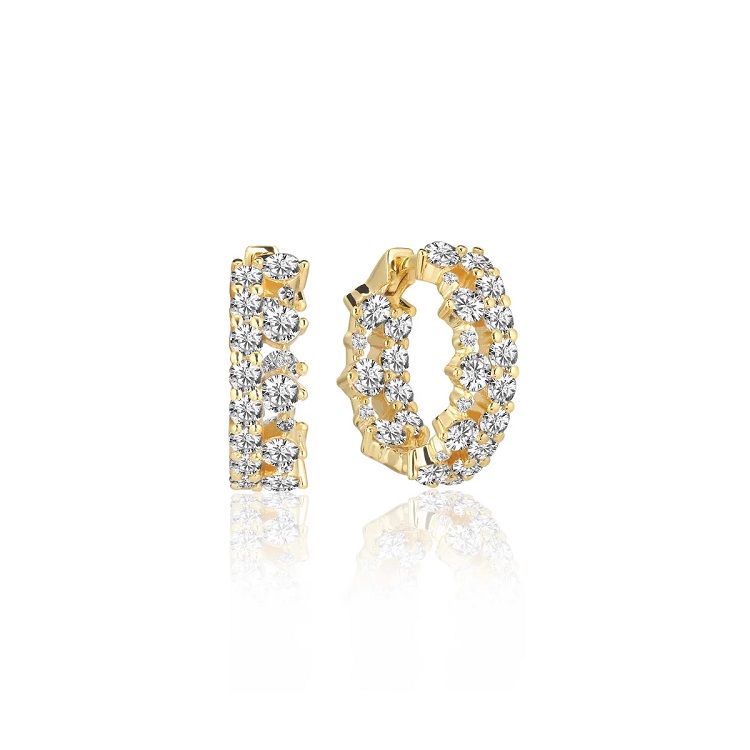 Sif Jakobs Livigno Creolo Piccolo øreringe SJ-E2363-CZ-YG