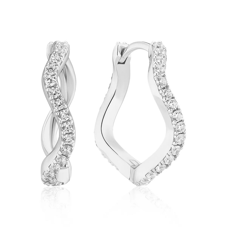 Sif Jakobs Ellera Waves Grande øreringe SJ-E3869-CZ