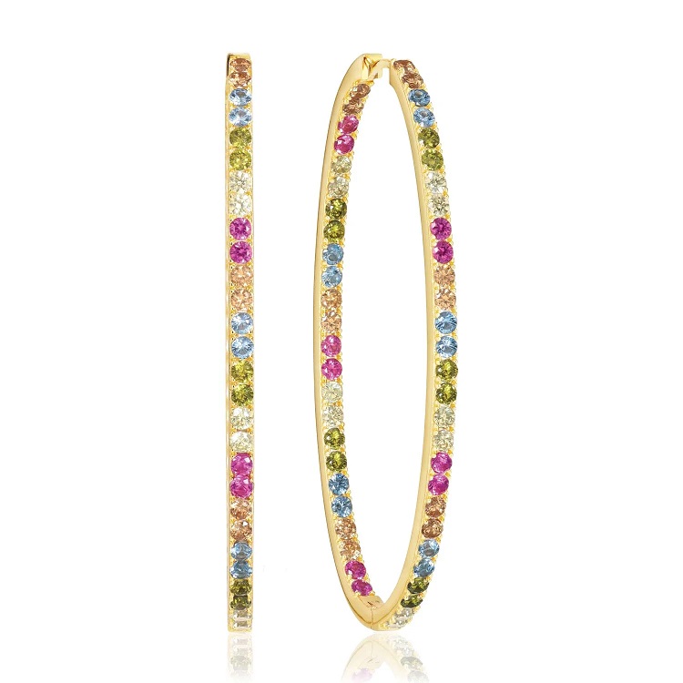 Sif Jakobs Ellisse Grande øreringe SJ-E2314-XCZ-YG