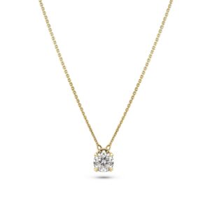 Sif Jakobs Venice Grande halskæde 14 kt guld 0.5 ct. labgrown diamant SJ-N2507-WD-YG