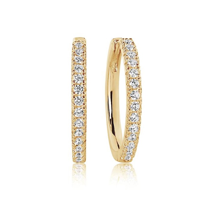 Sif Jakobs - Ellera Grande øreringe SJ-E2869-CZ(YG)