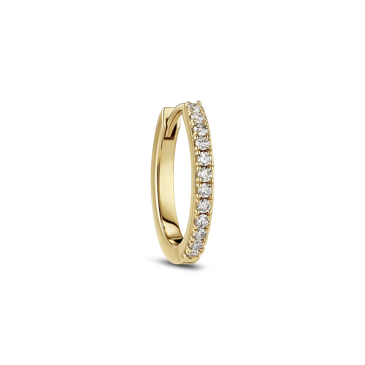 Sif Jakobs Alba Piccolo ørering 14 kt guld 0.09 ct. labgrown diamant SJ-E2510-WD-YG-1