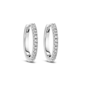 Sif Jakobs Alba Medio øreringe 14 kt guld 0.24 ct. labgrown diamant SJ-E2511-WD-WG-2