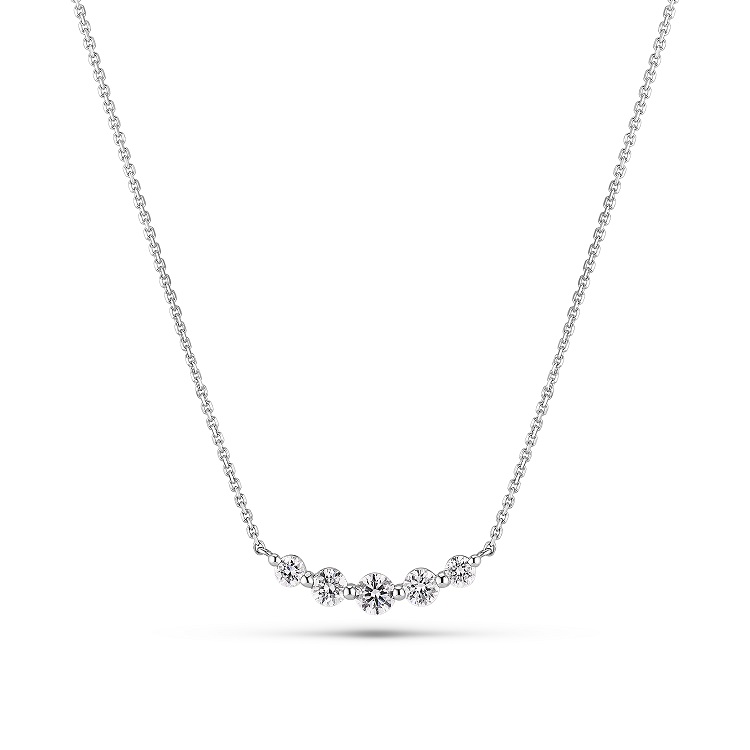 Sif Jakobs Tiara Piccolo halskæde 14 kt guld 0.37 ct. labgrown diamant SJ-N2518-WD-WG