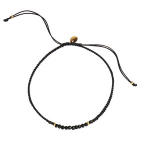 Stine A Candy Black Spinel Armbånd 3049-02-OS