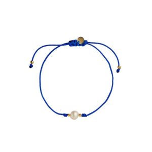 Stine A Big Pearl Berry armbånd blue 3214-02-OS