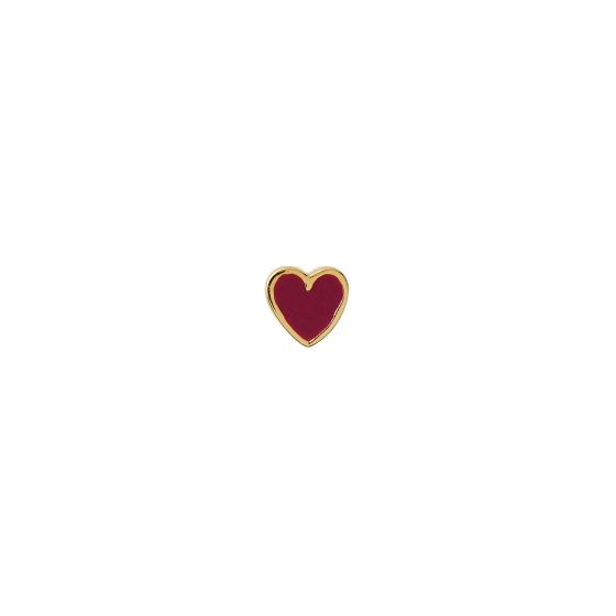 Stine A Petit Love Heart Burgundy 1181-02-Burgundy