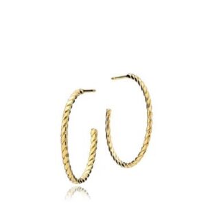 Sistie - Halo large øreringe 100% recycled