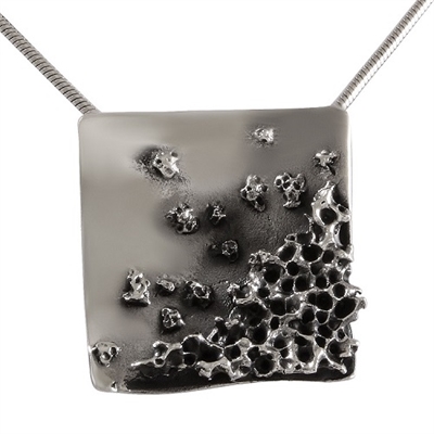 Raw-Oxi vedhæng sølv uden kæde