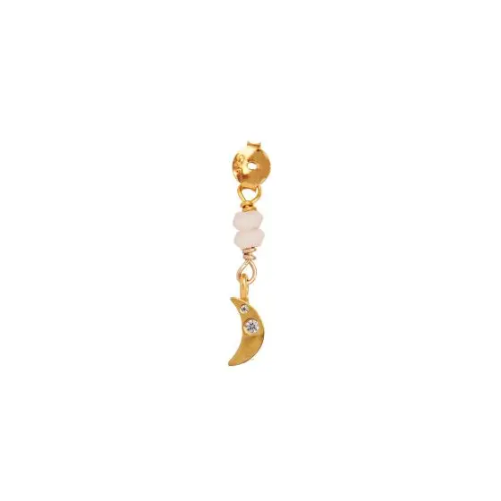 Stine A Petit Bella Moon Behind Ear-Earring 1401-02-S
