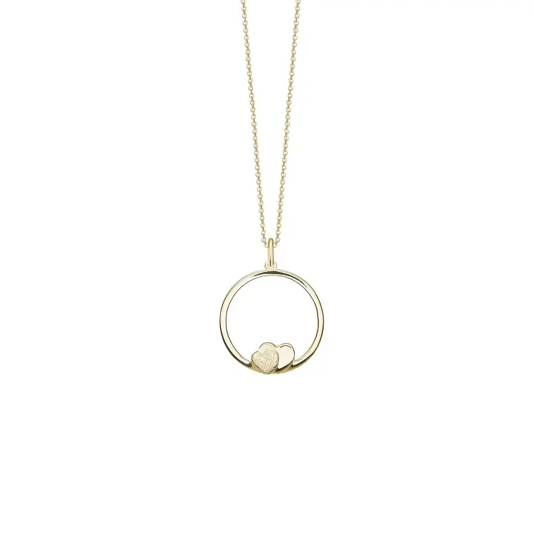 Aagaard halskæde med 8 kt. vedhæng 1680-G8-46-45