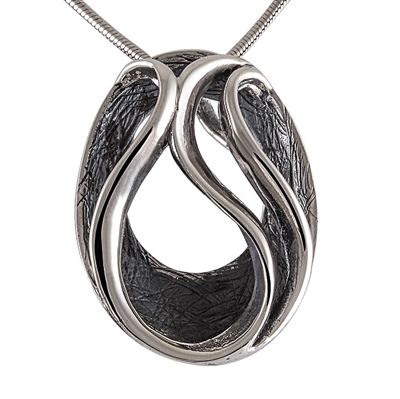 Raw-Oxi vedhæng sølv uden kæde