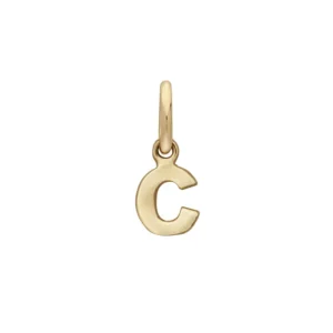 Siersbøl - 14 kt. guld bogstav C