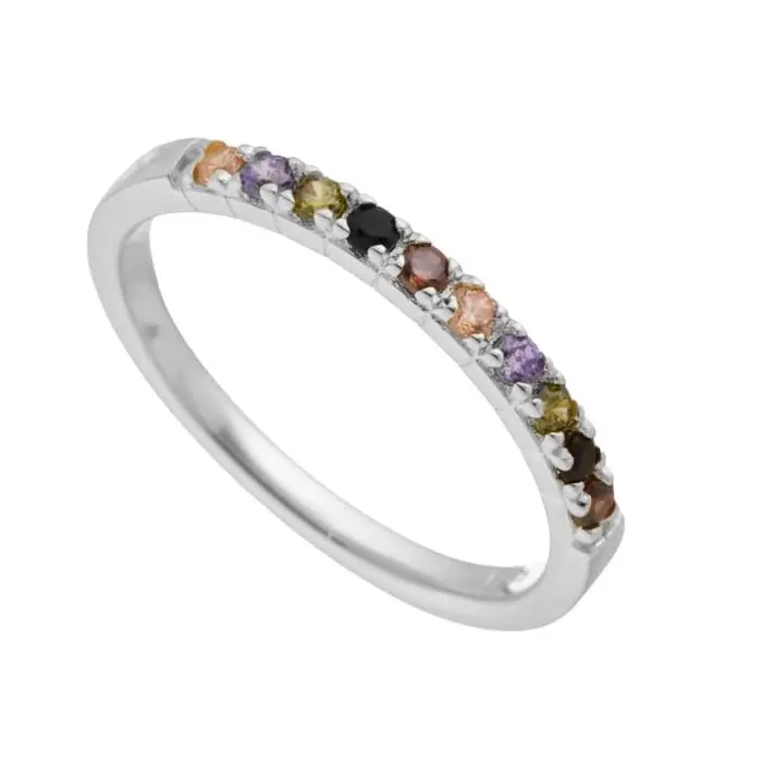 Aqua Dulce - Elena ring i sølv 4348