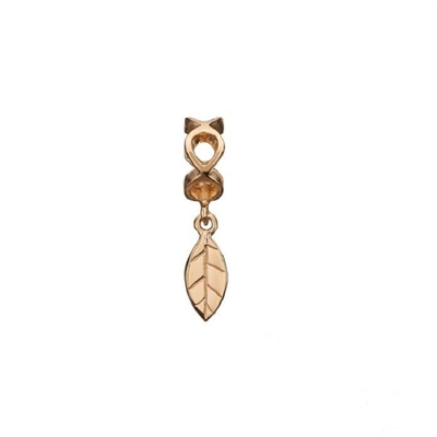 Christina Moving Leaf 4mm Charm 623-G18