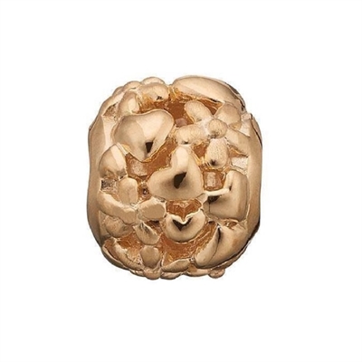 Christina Jewelry Hearts & Flowers 4mm Charm