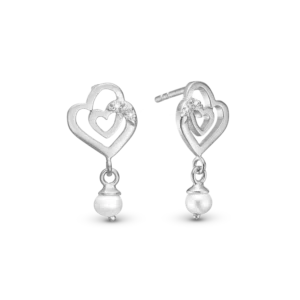 Christina Two Hearts øreringe 671-S121