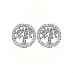 Christina - Topaz Tree Of Life øreringe