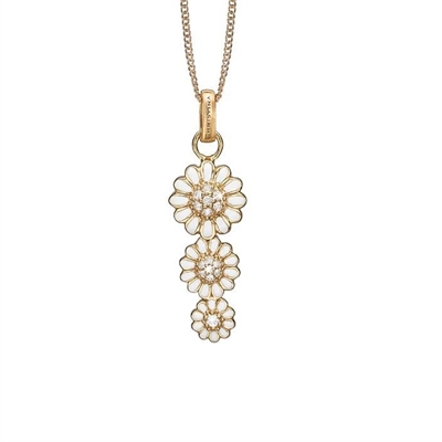 Christina vedhæng forgyldt sølv uden kæde