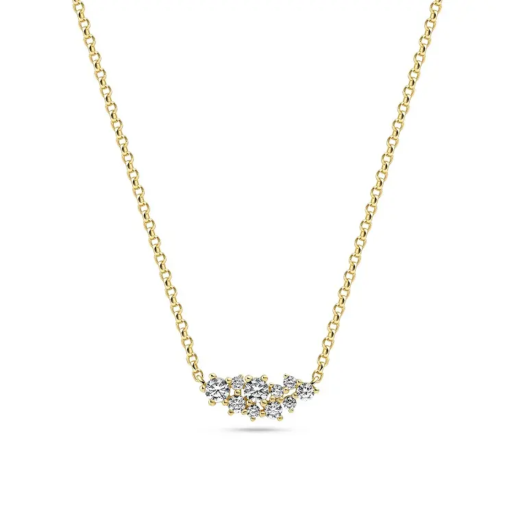 Sif Jakobs Cristallo Piccolo halskæde SJ-N2497-CZ-YG