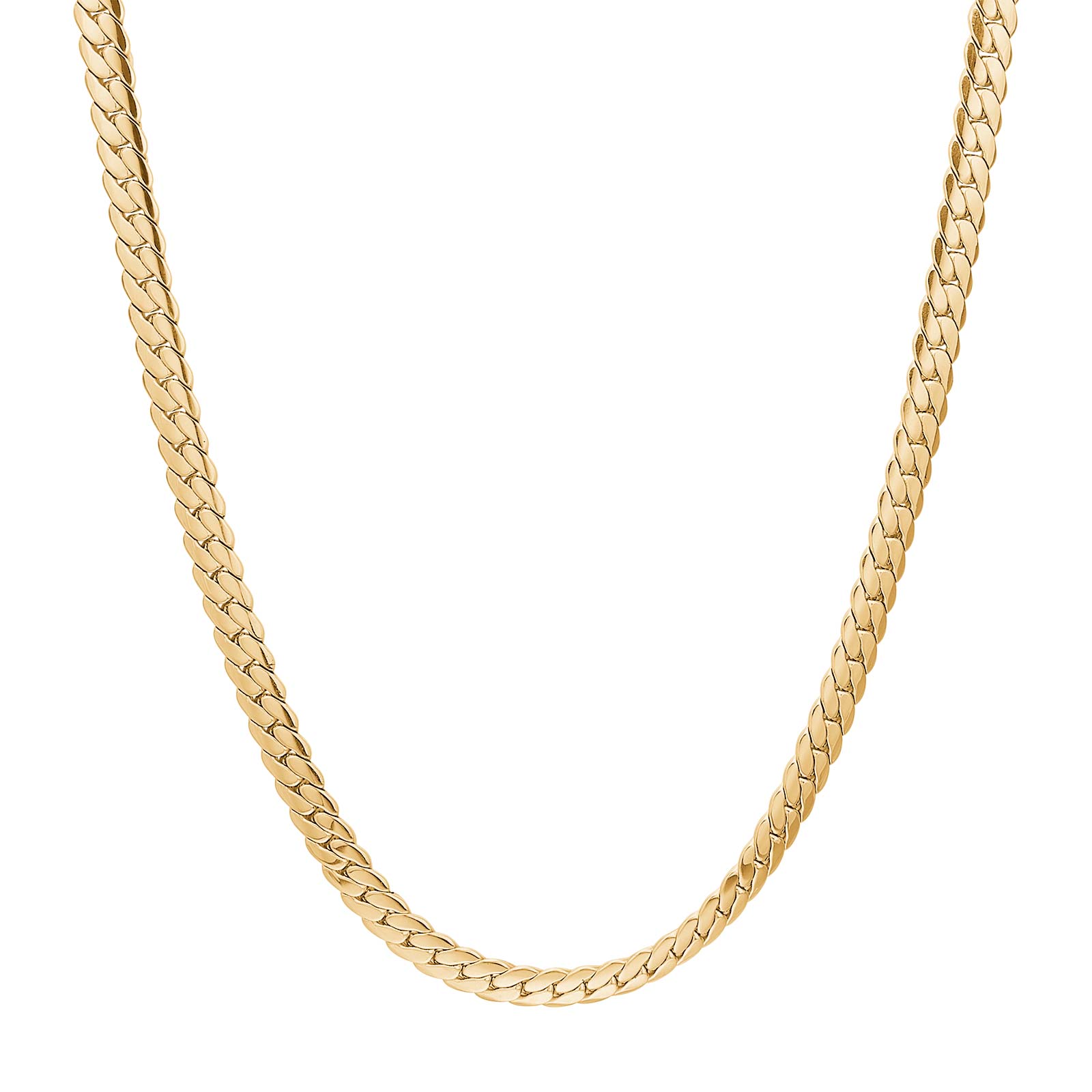 SON kæde stål IP gold