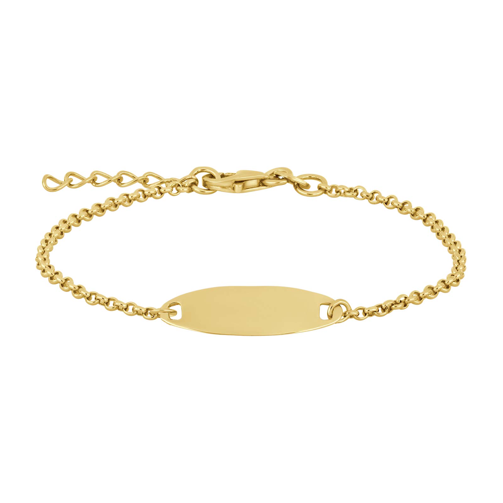 Forg. sølvarmbånd m/plade