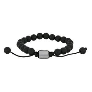 SON  armbånd black agate 8mm