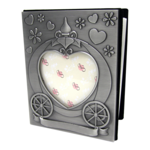 Fortinnet fotoalbum m. græskar