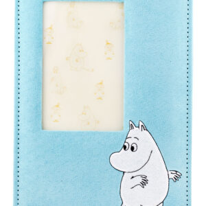 Stof fotoramme i blå m. Mumi