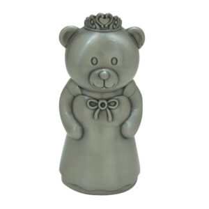 Fortinnet sparebøsse prinsesse-bamse