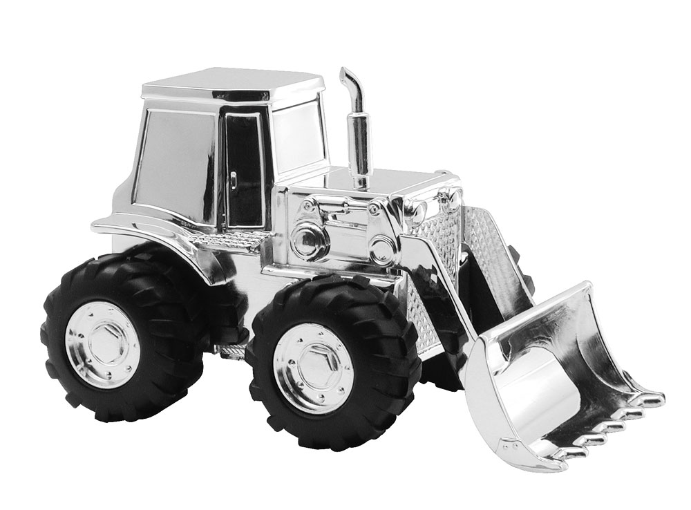 Forkromet sparebøsse gravko