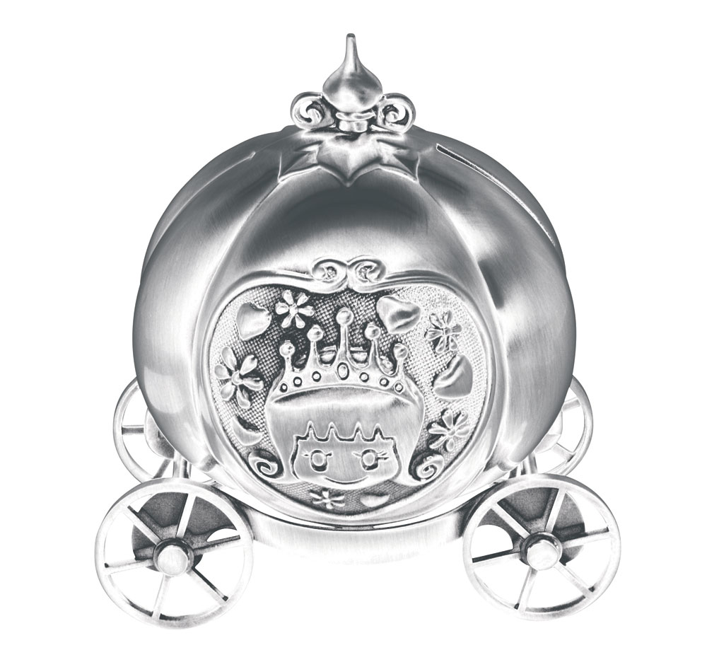 Forkromet sparebøsse græskar