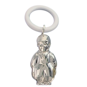 Forsølvet rangle dreng