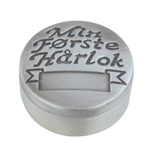 Fortinnet æske min første hårlok