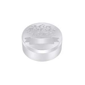 Forkromet æske min første tand