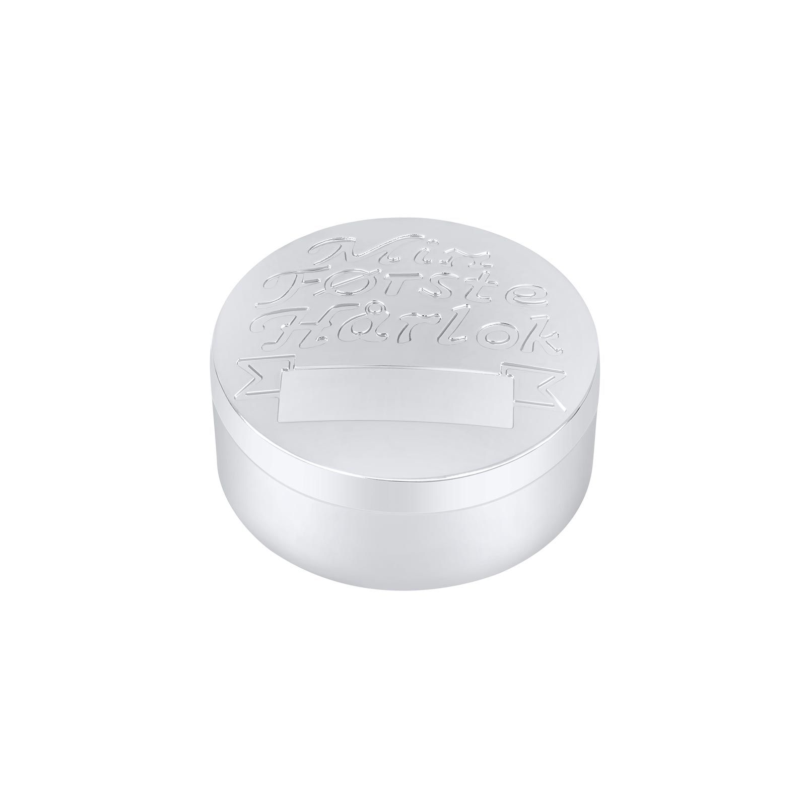 Forkromet æske min første hårlok