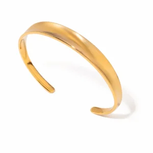 Armring vandfast forgyldt stål 163042