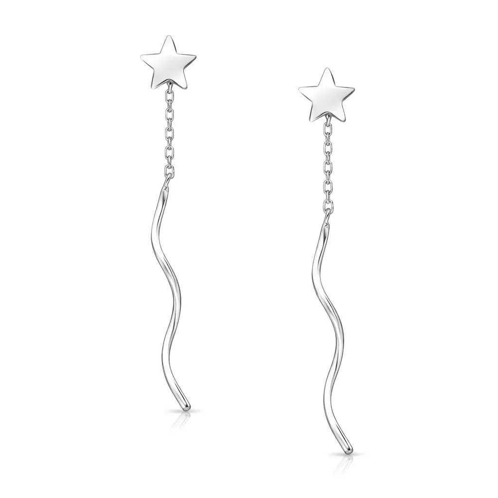 Donnatella øreringe sølv 192146