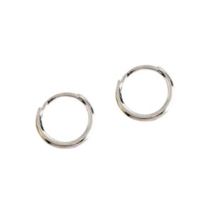 Donnatella - hoops sølv 192273