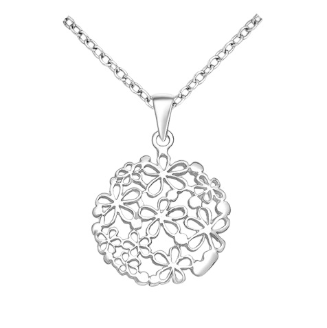 Donnatella halskæde sølv