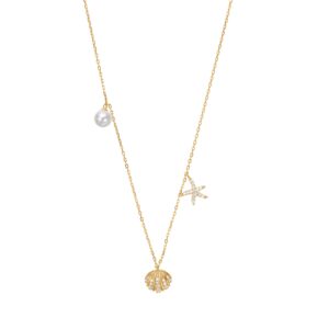 Forgyldt sølv halskæde SELINANOR